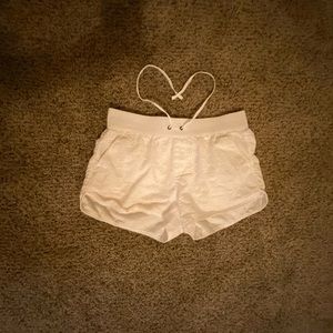 White “So” Shorts